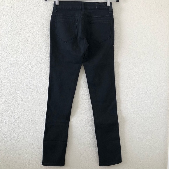 Lavo low rise faded black and white color block skinny jeans - Picture 4 of 6